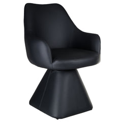 Caprese - Swivel Dining Chair - Black