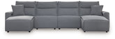Modmax II - 4 Piece Reclining Sectional