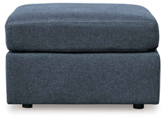 Modmax - Oversized Accent Ottoman - Fabric - Ink