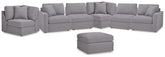 Modmax 6-Piece Sectional and Ottoman