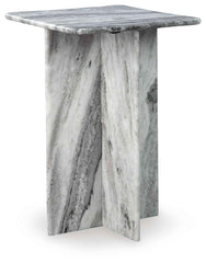 Keithwell - Square Accent Table - Gray