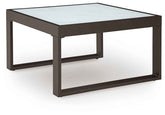Beachloft - Square Cocktail Table - Black / Gray