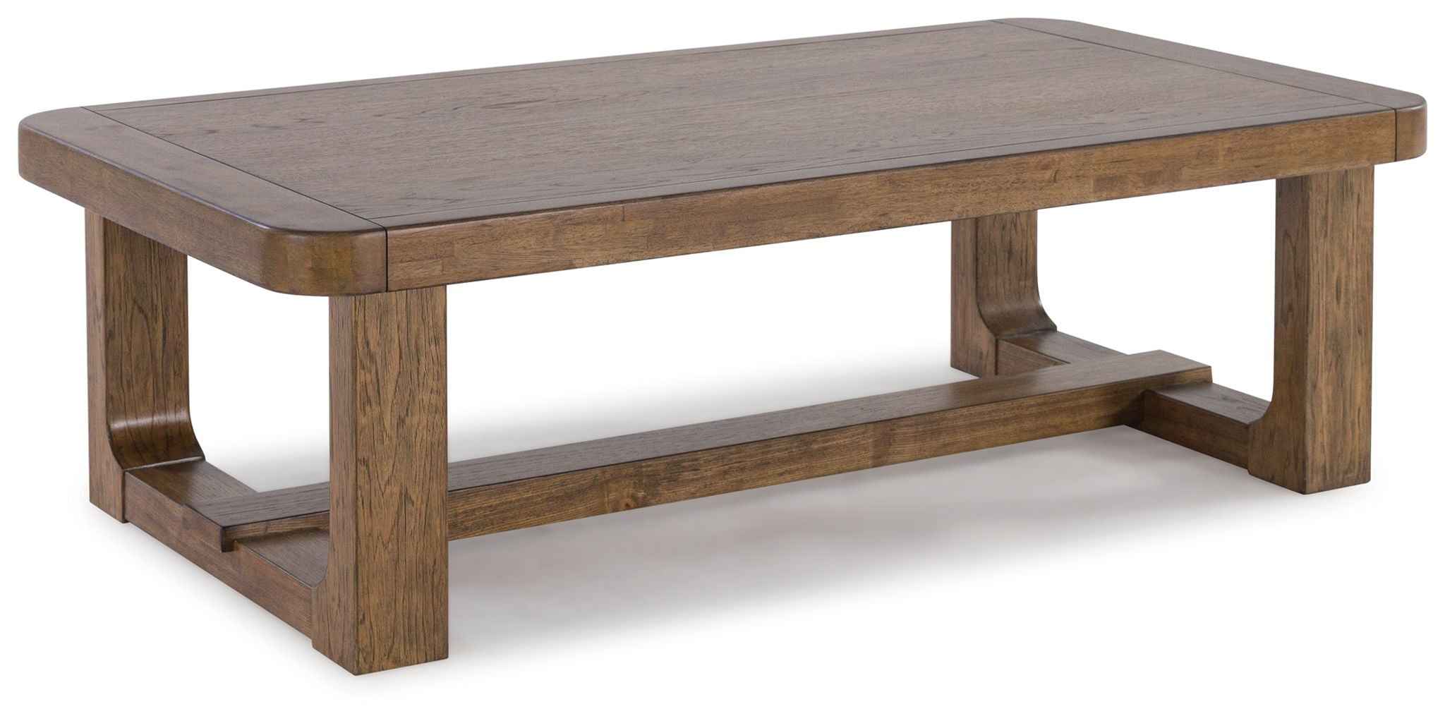 Cabalynn - Rectangular Cocktail Table - Light Brown