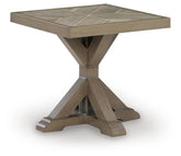 Laguna Heights - Square End Table - Beige