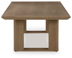 Serene Bay - Rectangular Cocktail Table - Dark Brown