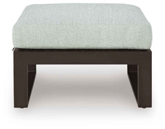 Beachloft - Ottoman With Cushion - Black / Gray