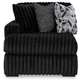 Midnight-Madness 3-Piece Sectional with Chaise