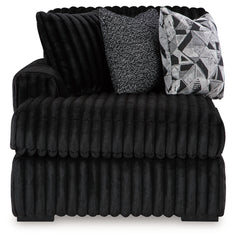 Midnight-Madness 3-Piece Sectional with Chaise