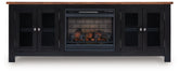 Wildenauer - 76" TV Stand With Electric Fireplace