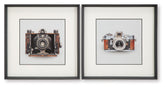 Dirkgrove - Wall Art Set (Set of 2) - Black / White / Brown