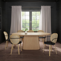 Tovas/Orias - 7 Piece Dining Set - Natural