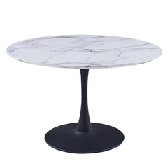 Zilo - Dining Table Large - Black / White