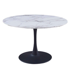 Zilo - Dining Table Large - Black / White
