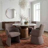 Martina/Titani - 5 Piece Dining Set - Walnut