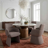 Martina/Titani - 5 Piece Dining Set - Walnut