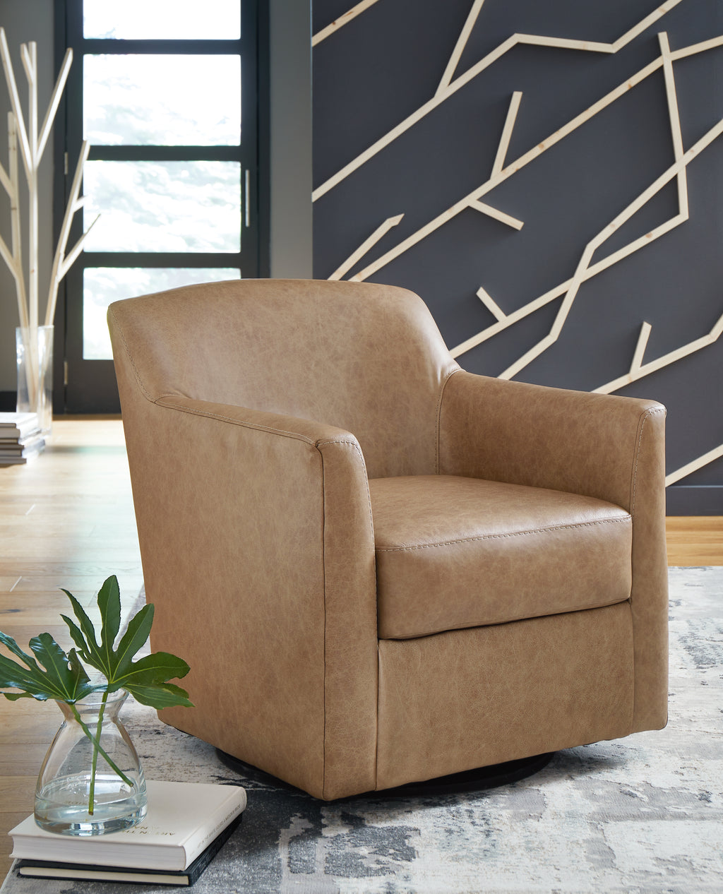 Bradney Swivel Accent Chair Home Style Furniture Ltd