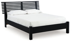 Danziar Queen Slat Panel Bed