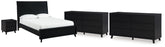 Danziar Queen Panel Bed, 2 Dressers and Nightstand