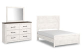 Gerridan Full Panel Bed with Dresser and Mirror
