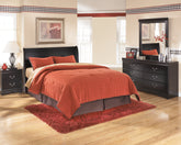 Huey Vineyard Queen Sleigh Headboard, Dresser, Mirror and Nightstand