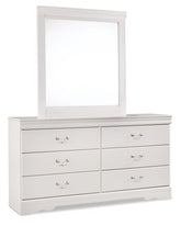 Anarasia Twin Sleigh Headboard, Dresser and Mirror