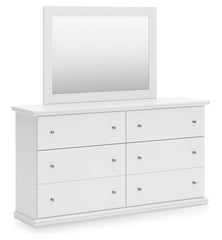 Bostwick Shoals Twin Panel Bed, Dresser and Mirror