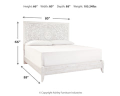 Paxberry King Panel Bed