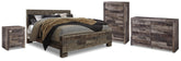 Derekson Queen Panel Storage Bed, Dresser, Chest and Nightstand