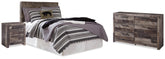 Derekson Full Panel Headboard, Dresser and Nightstand