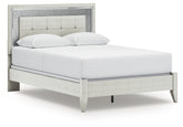 Zyniden Queen Upholstered Panel Bed