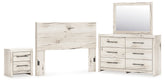 Lawroy Queen Panel Headboard, Dresser and Nightstand