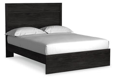 Belachime Queen Panel Bed and Nightstand