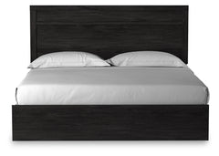 Belachime King Panel Bed, Dresser, Mirror, and Nightstand