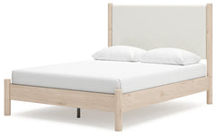 Cadmori Queen Upholstered Panel Bed