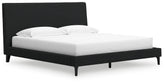 Cadmori King Upholstered Bed with Roll Slats