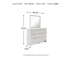 Altyra Dresser and Mirror