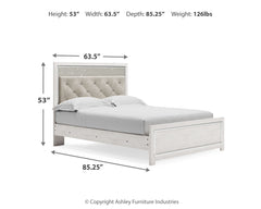 Altyra Queen Panel Bed