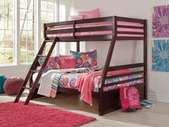 Halanton Twin over Full Bunk Bed with Twin and Full Mattresses