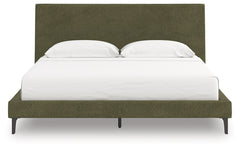Chirason King Upholstered Bed with Roll Slats