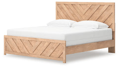 Sanginlane King Panel Bed