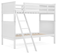 Nextonfort Twin over Twin Bunk Bed and 2 Twin Mattresses