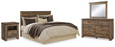 Trinell King/California King Panel Headboard, Dresser, Mirror and Nightstand