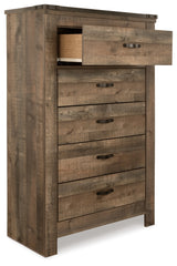 Trinell Twin Storage Bed, Chest and Nightstand