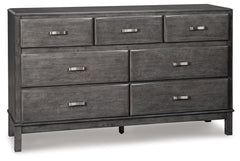 Caitbrook King Storage Bed, Dresser and 2 Nightstands