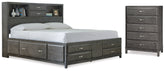 Caitbrook Queen Storage Bed and Chest