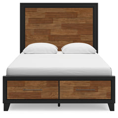 Kraeburn Queen Panel Storage Bed