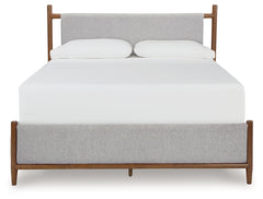 Lyncott Queen Upholstered Panel Bed