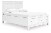 Fortman Queen Panel Storage Bed