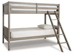 Lettner Twin over Twin Bunk Bed and 2 Mattresses