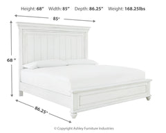 Kanwyn California King Panel Bed